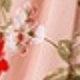 Floral Print V-Neck Sheath/Column Satin Midi Dress