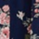 Floral Print V-Neck A-Line Chiffon Maxi Dress